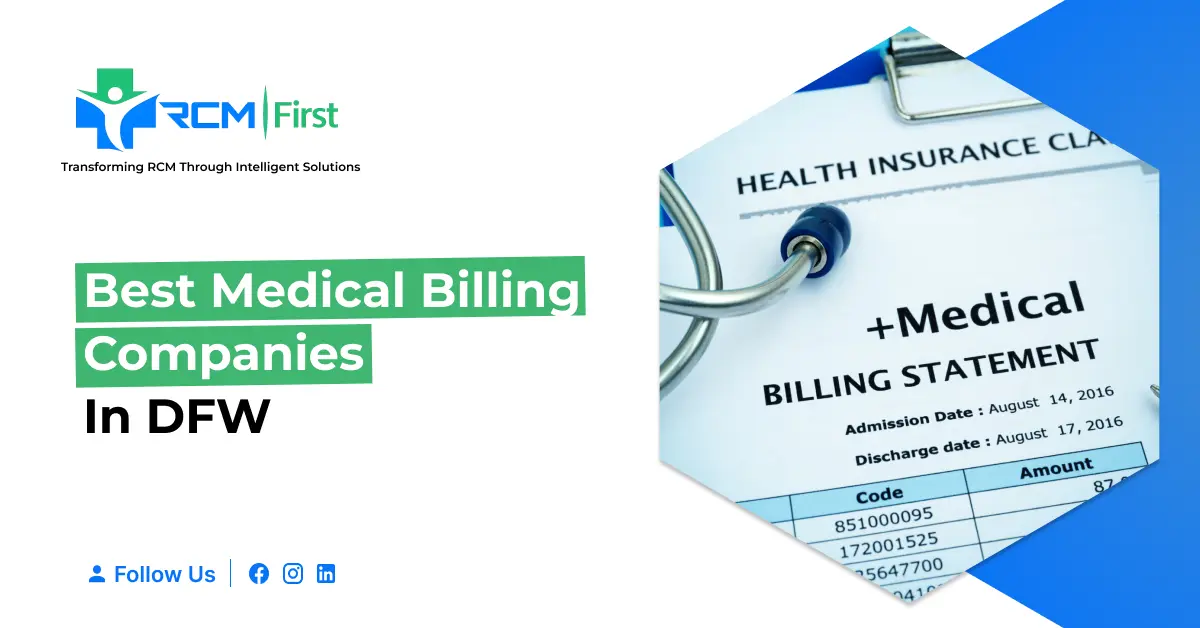 Best medical billing companies in DFW compared by clean claim rate and Texas payer expertise
