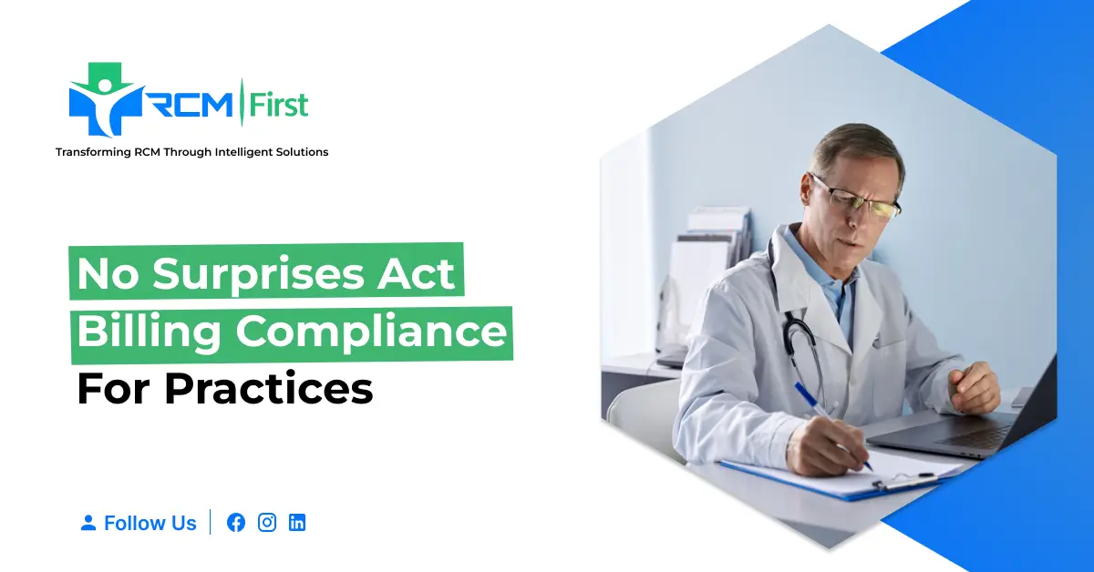 No Surprises Act billing compliance guide for medical practices